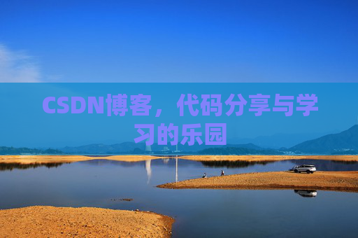 CSDN博客，代码分享与学习的乐园